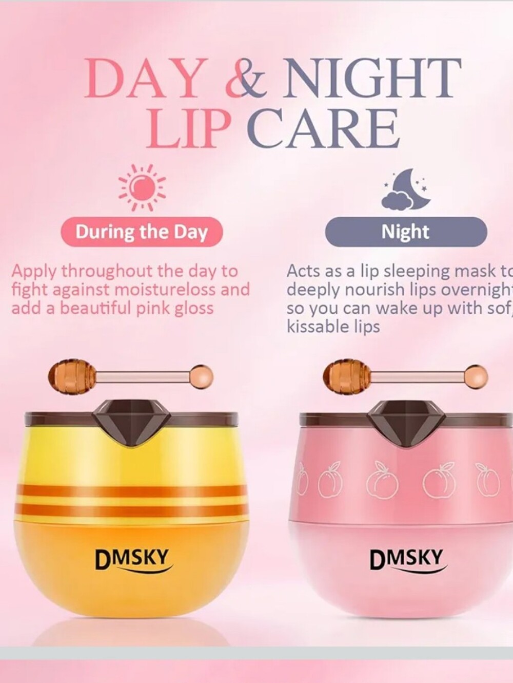 ✨CHOOSE ONE- Day & Night Fruit Lip Mask